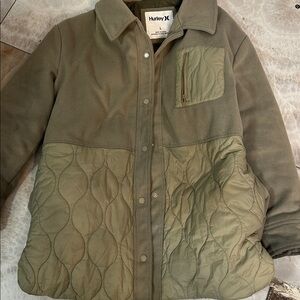 Hurley Thermal Wall Jacket in Olive